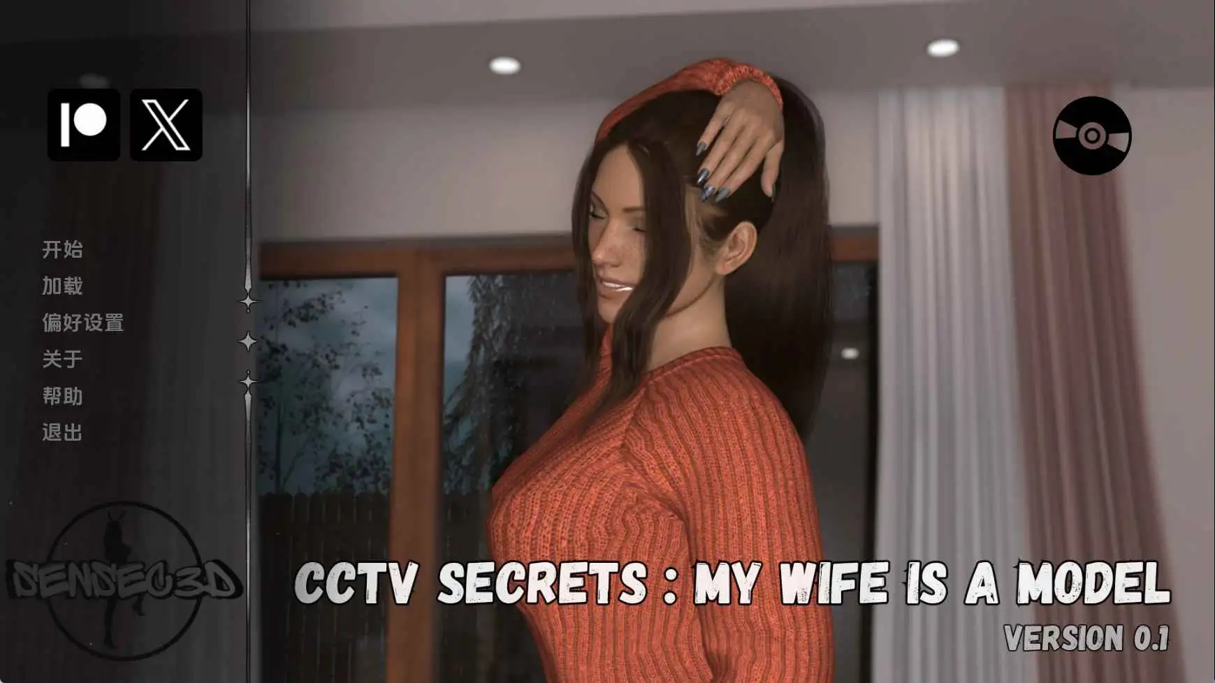 【欧美SLG/汉化/动态】电视台秘密：我的妻子是模特v0.1 AI版【PC+安卓/697M/更新】CCTV SECRETS My Wife Is A Model [v0.1]-米哈社