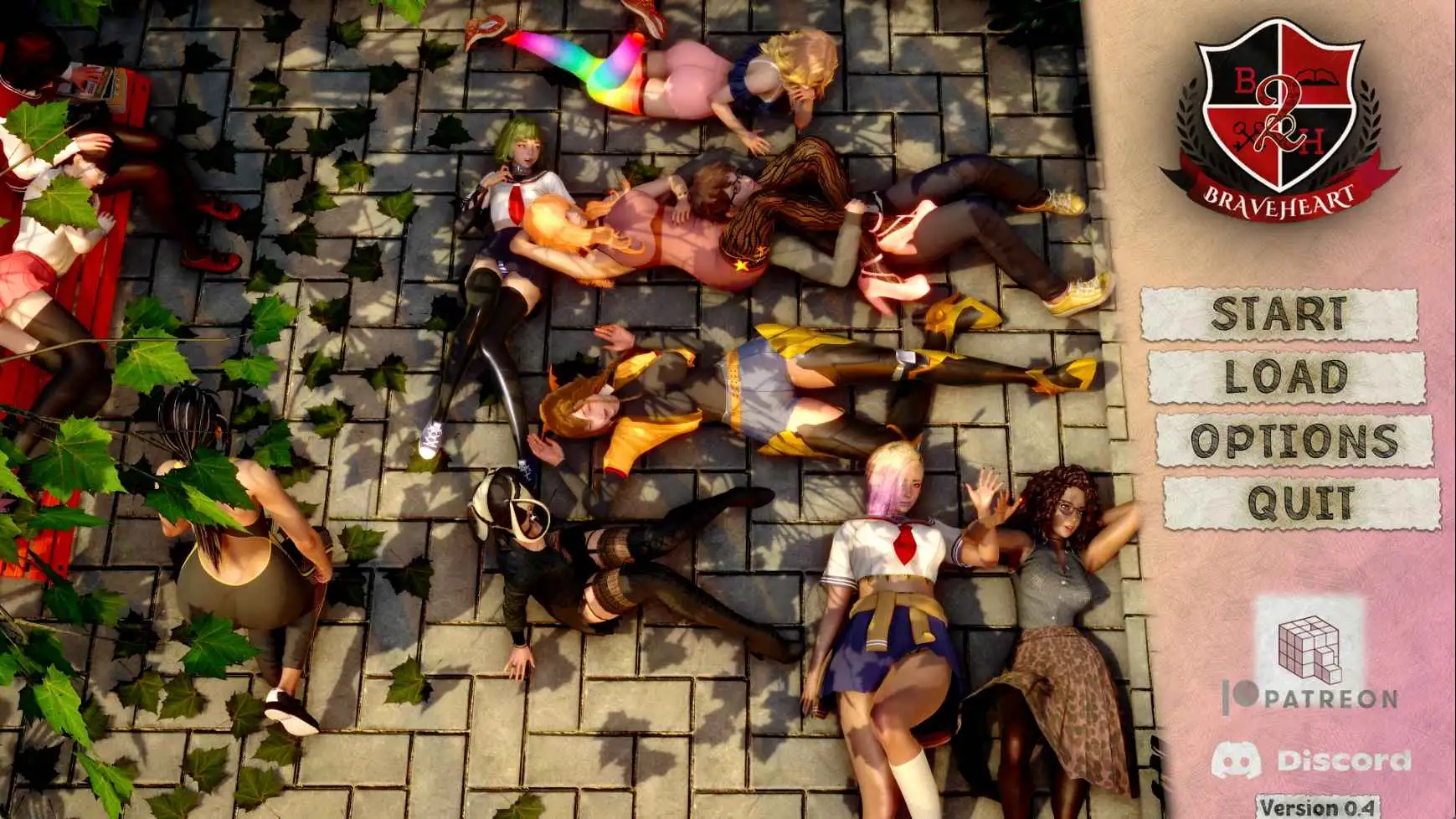 【欧美SLG/汉化/动态】勇敢者学院2v0.4赞助 AI版【PC+安卓/5.30G/更新】Braveheart Academy 2 [v0.4]-米哈社