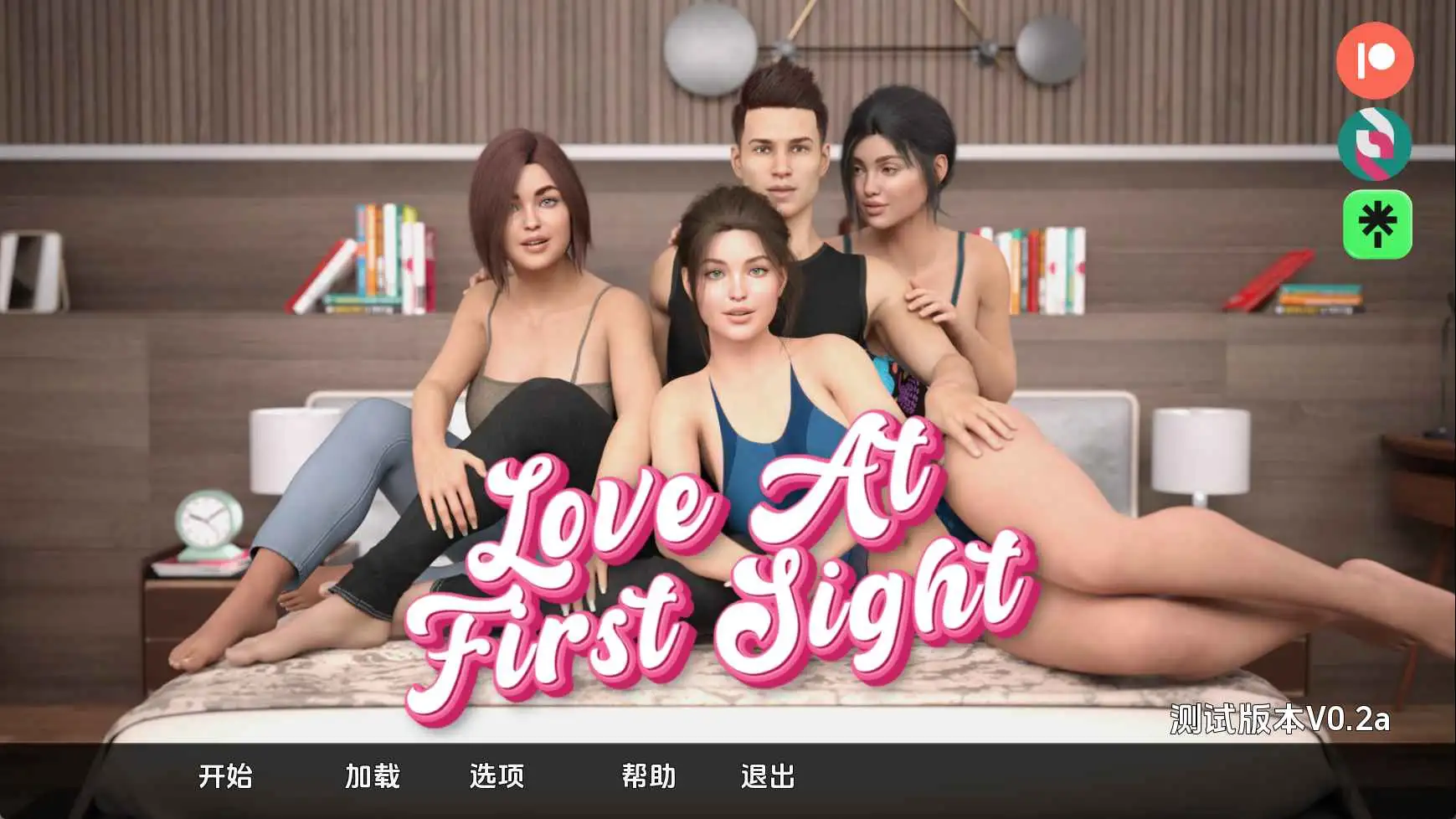 【欧美SLG/汉化/动态】一见钟情Ch.2aP1 AI版【PC+安卓/3.57G/更新】Love at First Sight [Ch.2a P1]-米哈社