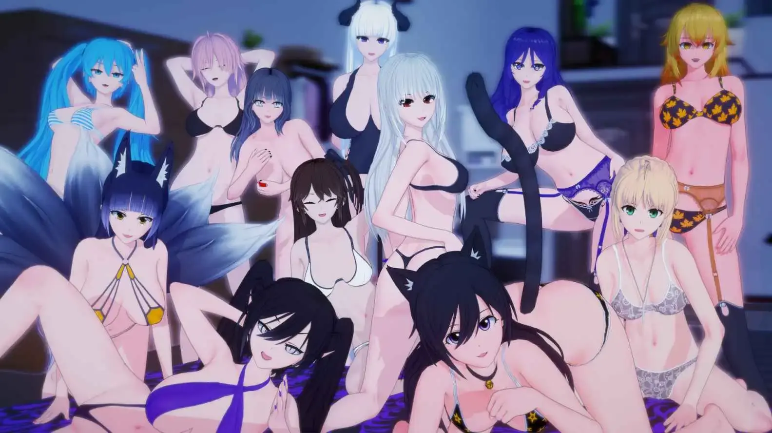 【日系SLG/汉化/沙盒】世界的黑暗与光明之线v0.10 AI版【PC+安卓/2.92G/更新】Dark and Light Thread of the Worlds [v0.10]-米哈社