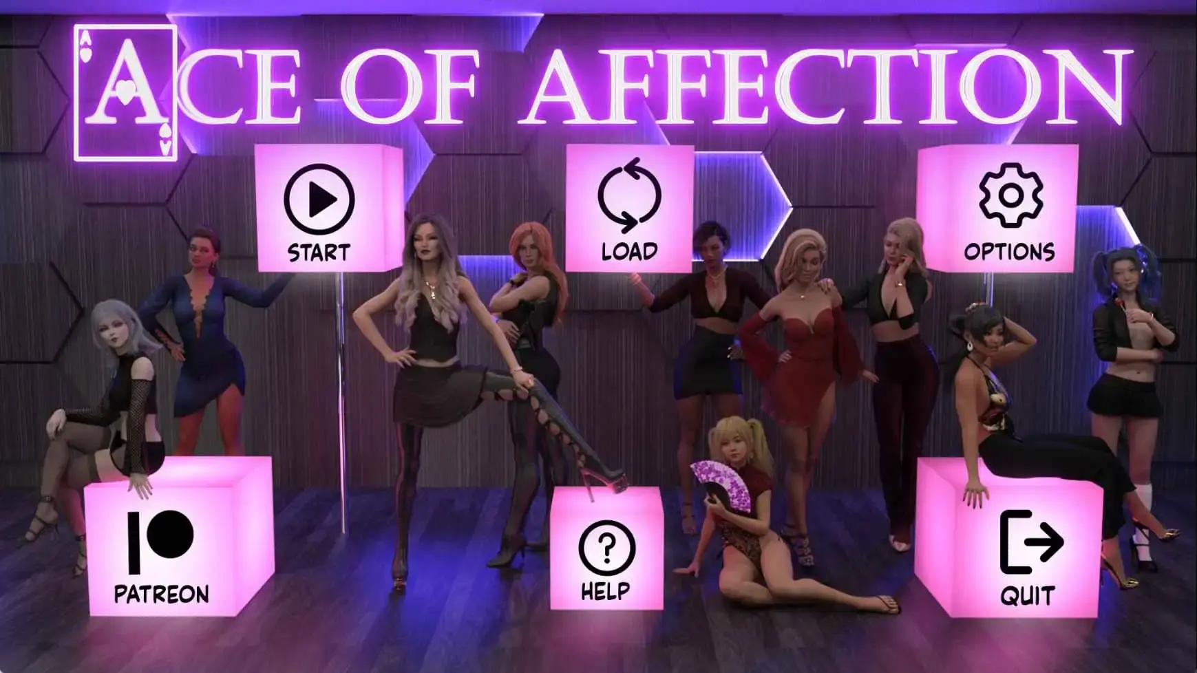 【欧美SLG/汉化/动态】王牌特工v0.3 AI版【PC+安卓/6.98G/更新】Ace of Affection [v0.3]-米哈社