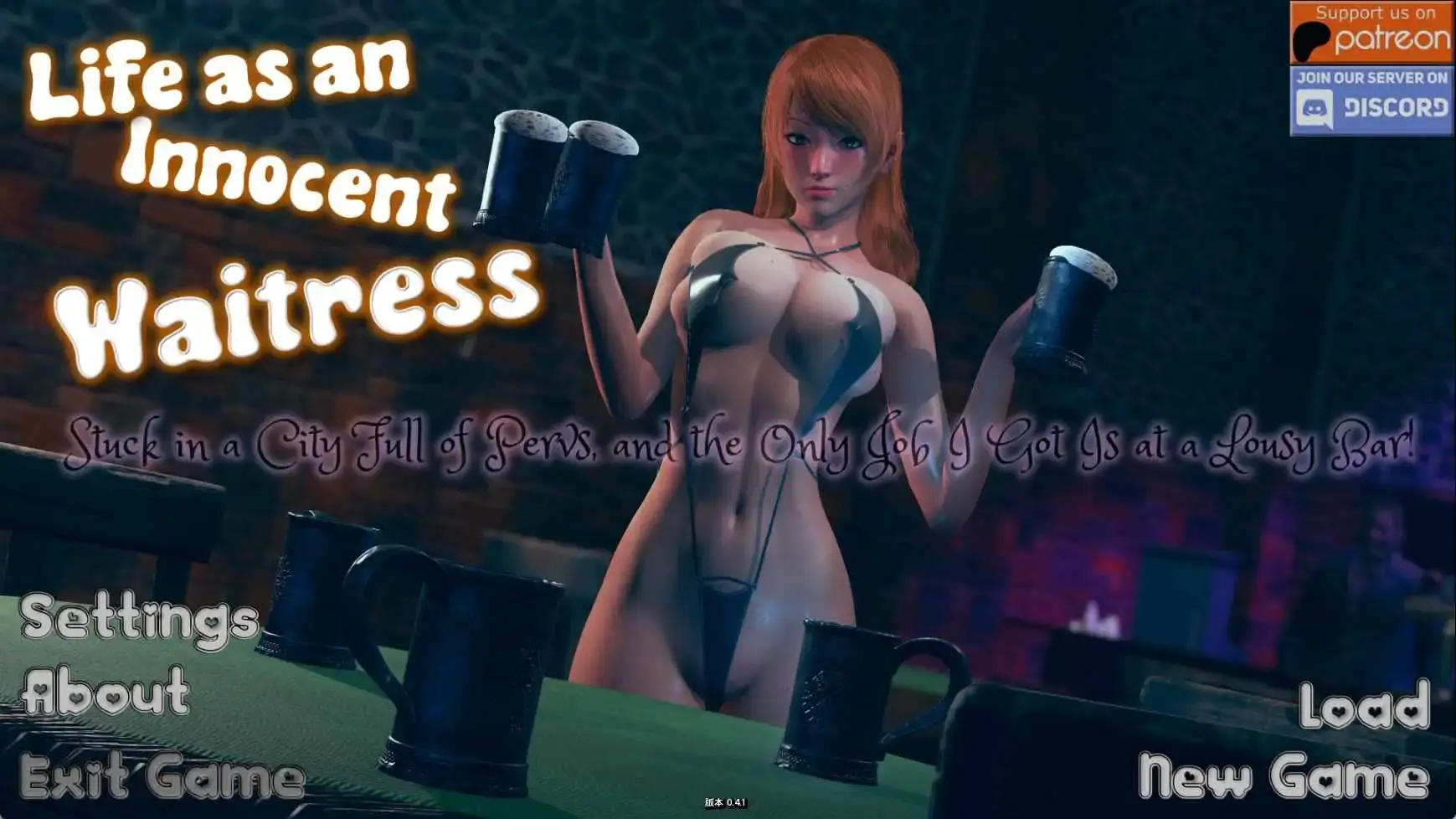 【欧美SLG/汉化/沙盒】无辜服务员的生活v0.4.1 AI版【PC+安卓/2.05G/更新】Life as an Innocent Waitress [v0.4.1]-米哈社