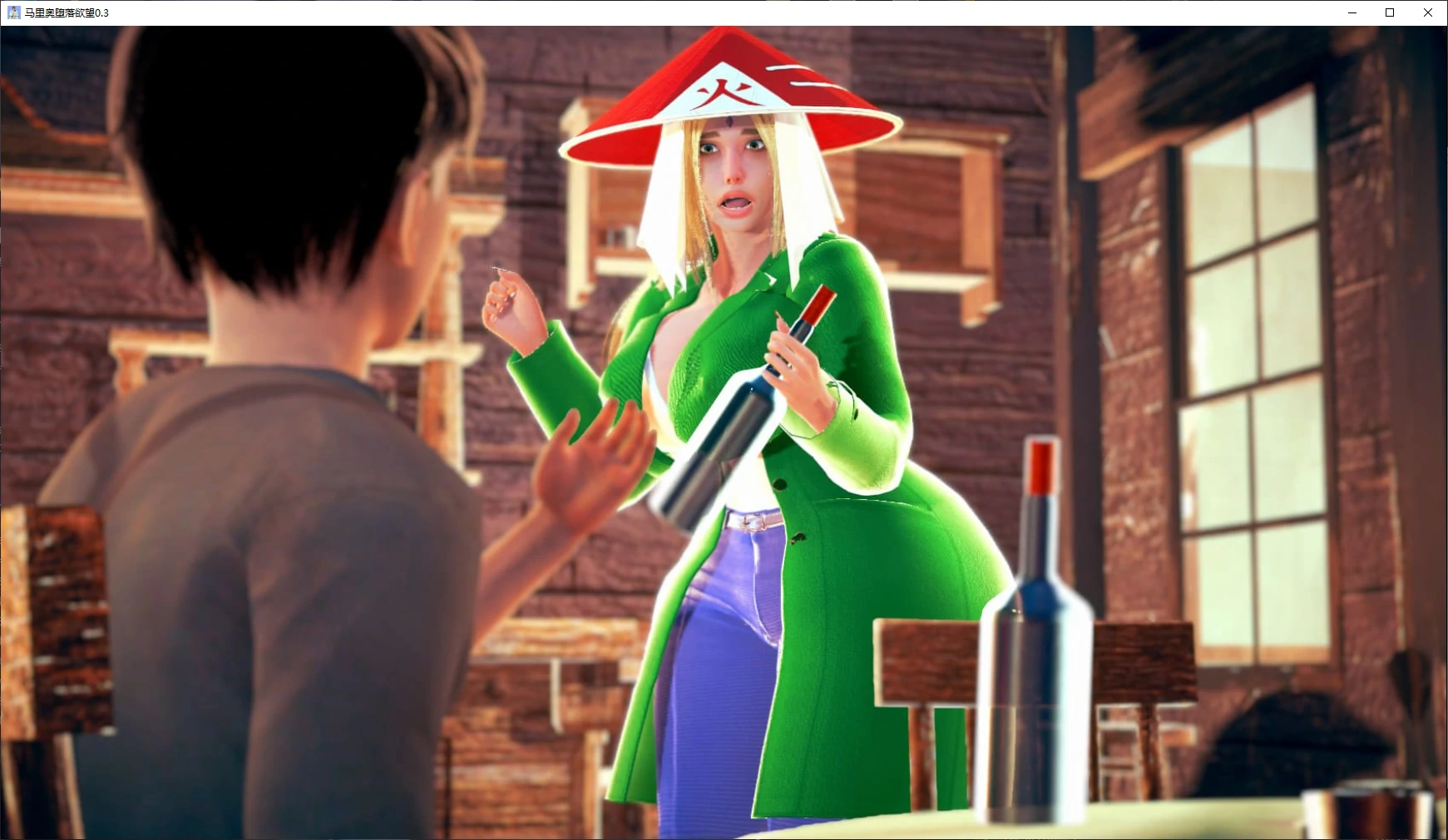 【亚洲SLG/AI汉化/3D】马里奥堕落欲望0.3 AI汉化版【PC+安卓/1.7G/更新】-米哈社